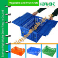 Boîte en caisse / caisse en plastique pliable pliable en structure solide en vente